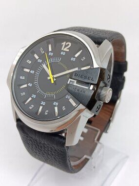 Diesel Master Chief DZ-1295 Men's 45mm S/Steel Japanese Quartz Watch